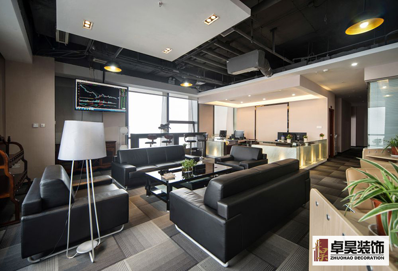 长沙的办公室装修是否设计不一样的风格效果图
