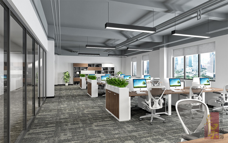 浏阳办公室装修的四大理念打造高端的办公空间